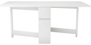 Kungla fehér többfunkciós kinyitható asztal - Woodman