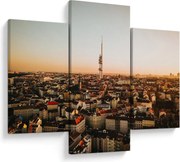 Naplemente Zizkov felett (90x60 cm)