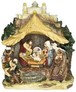 Betlehem világító LED karácsonyi dekoráció
