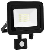 Ecolite RLED48WL-30W/PIR - STAR LED reflektor s PIR senzorem, 30W, IP44