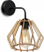 Modern Egyedi Led Fa Fali Lámpa