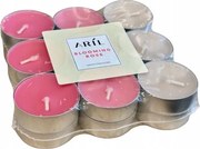 Illatgyertyák Aril Rózsa teamécsesek18 db 4 cm