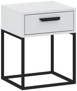 Éjjeliszekrény Fehér Színben CADRO NR3 40 cm