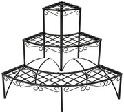 Sarok virágtartó állvány