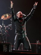 Fotográfia Chester Bennington of Linkin Park at Sonisphere 2009, Chiaki Nozu