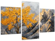 Kép – Arany fa a hegyekben (90x60 cm)