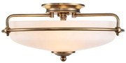 Quoizel QZ-GRIFFIN-F-WS - GRIFFIN mennyezeti lámpatest 3xE27/60W/230V bronz színű
