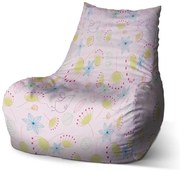 Bean babzsák színes képek - gyerek, rózsaszín