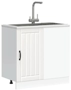 alsó konyhaszekrény Lucca fehér szerelt fa