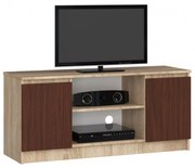 RTV K120 TV asztal (sonoma tölgy/wenge)