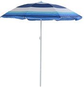 Napernyő KÉK CSÍKOS 180 cm, kék