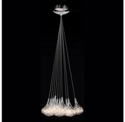 Searchlight 20017 - Csillár zsinóron 10xG4/20W/230V króm