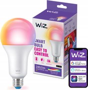 Led izzó E27 A80 18,5W 150W 2200-6500K Tw Rgb Smart WiFi WiZ alkalmazás