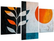Kép - Növény és nap absztrakciója (90x60 cm)