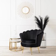 Fotel Szürke Bársony Kárpittal. ANGEL