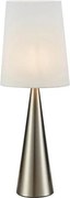 Markslöjd 108624 - Asztali lámpa CONUS 1xE14/40W/230V fehér/matt króm
