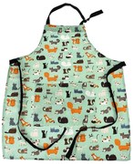 Nine Lives kötény újrahasznosított pamutból - Rex London