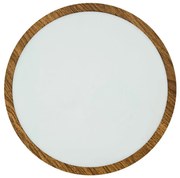 LED Mennyezeti lámpa RING LED/24W/230V 4200K átm. 28,5 cm barna