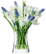 LSA International Virágoskert Posy üvegváza, 13cm, ättetsző, LSA, kézzel készített