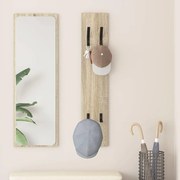 Fali Kabáthorog sonoma tölgy 20 x 1.5 x 100 cm Faanyag