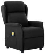 Masszázsszék párnával Fekete 67.5 x 93.5 x 101.5 cm szövet