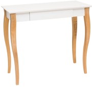 Lillo fehér íróasztal, hosszúság 85 cm - Ragaba