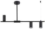 Rúdfüggeszték URANOS 3xGU10/10W/230V fekete