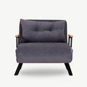 Sando Single Grey fotel