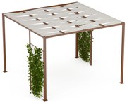 Blumfeldt Shade Cove GreenWall, pergola, 3 x 3 m, oldalfalak, porszórt festék, időjárásálló