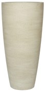 Květináč Dax, barva béžová, více velikostí - PotteryPots méret: XL - 99,5 cm, ⌀ 47 cm