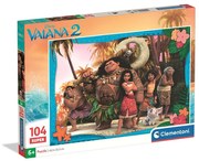 Disney Vaiana New Story Begins 104 db-os puzzle Clementoni
