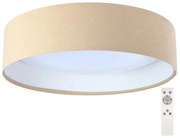 BPS Koncept LED Dimmelhető mennyezeti lámpa SMART GALAXY LED/24W/230V bézs/fehér + távirányító BS0355