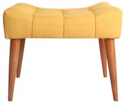 LUMI puff 40x58 cm, sárga