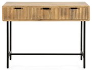 Natúr színű mangófa konzolasztal 38x100 cm Mundra – MOME