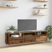 vidaXL TV szekrény Öreg fa 150 x 30 x 45 cm Faanyag