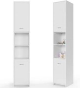 Casaria® Fürdőszobaszekrény - 180x30x30cm