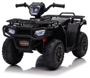 Baby Mix Quad gyerek elektromos autó, fekete
