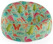 Cocoon babzsák dinoszauruszok a fűben, színes