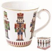 Diótörő karácsonyi porcelán bögre díszdobozban, 275 ml - Nutcrackers