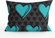 Mikroszálas párnahuzat KASUGA 70x90 cm, türkiz