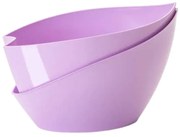 Doppio pasztell lila önöntöző kaspó - Plastia
