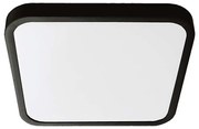 LED Fürdőszobai mennyezeti lámpa LED/48W/230V 6500K IP44 42x42 cm fekete