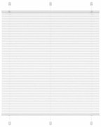 pliszírozott redőny Fehér 115x150cm szövetszélesség 114,4cm