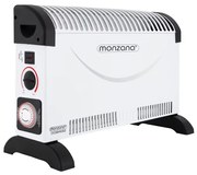 monzana® 2000 W-os fűtőtest időzítővel - fehér