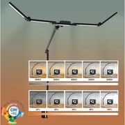 Brilagi - LED Dimmelhető flexibilis asztali lámpa VARIO LED/24W/230V 3000-6500K fekete