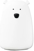 LED RGB gyerek érintős lámpa BEAR LED/0,8W/5V fehér + USB