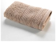 Világosbarna frottír pamut törölköző 30x50 cm Tendresse – douceur d'intérieur