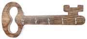 InDecor Mangófából készült kulcstartó Old key,  25x 5 x 11 cm