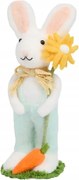Nyuszi Filc Húsvéti Dekoráció Húsvétra 25 x 10 cm Dekoráció
