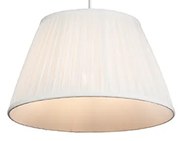 Retro lógólámpa fehér 35 cm - Plisse